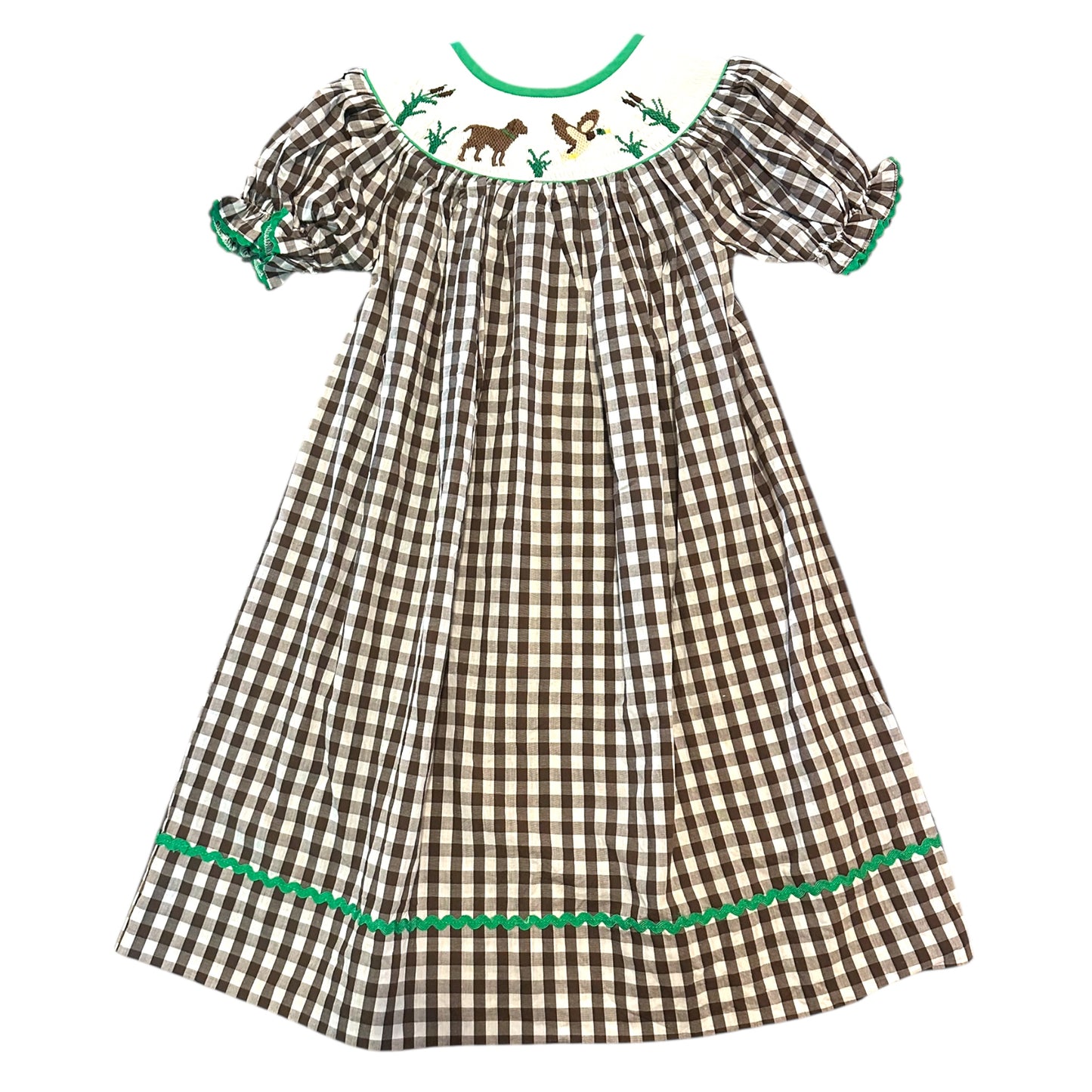 Wildlife Smocked Dress