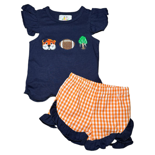 Auburn Girl Short Set