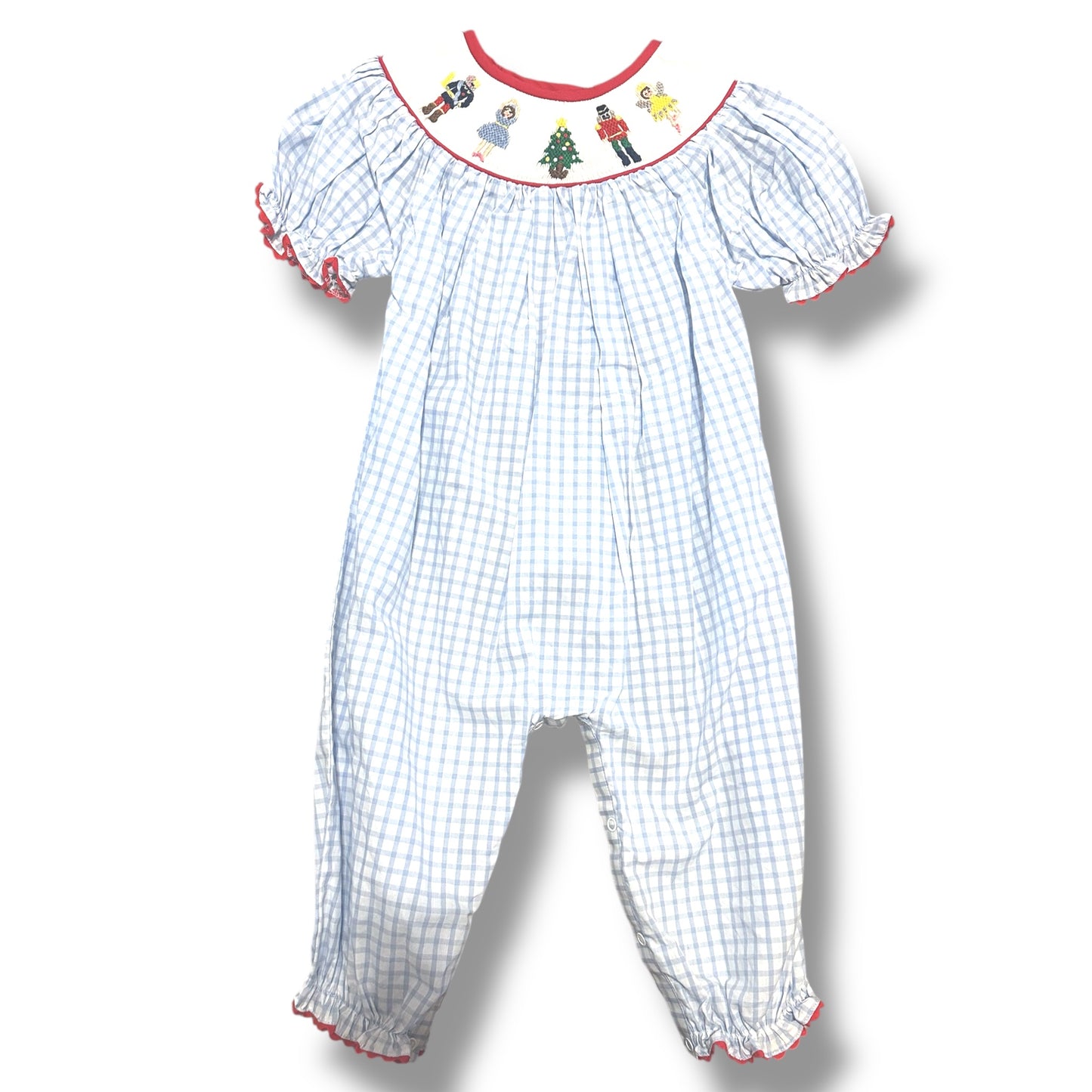 Smocked Nutcracker Romper