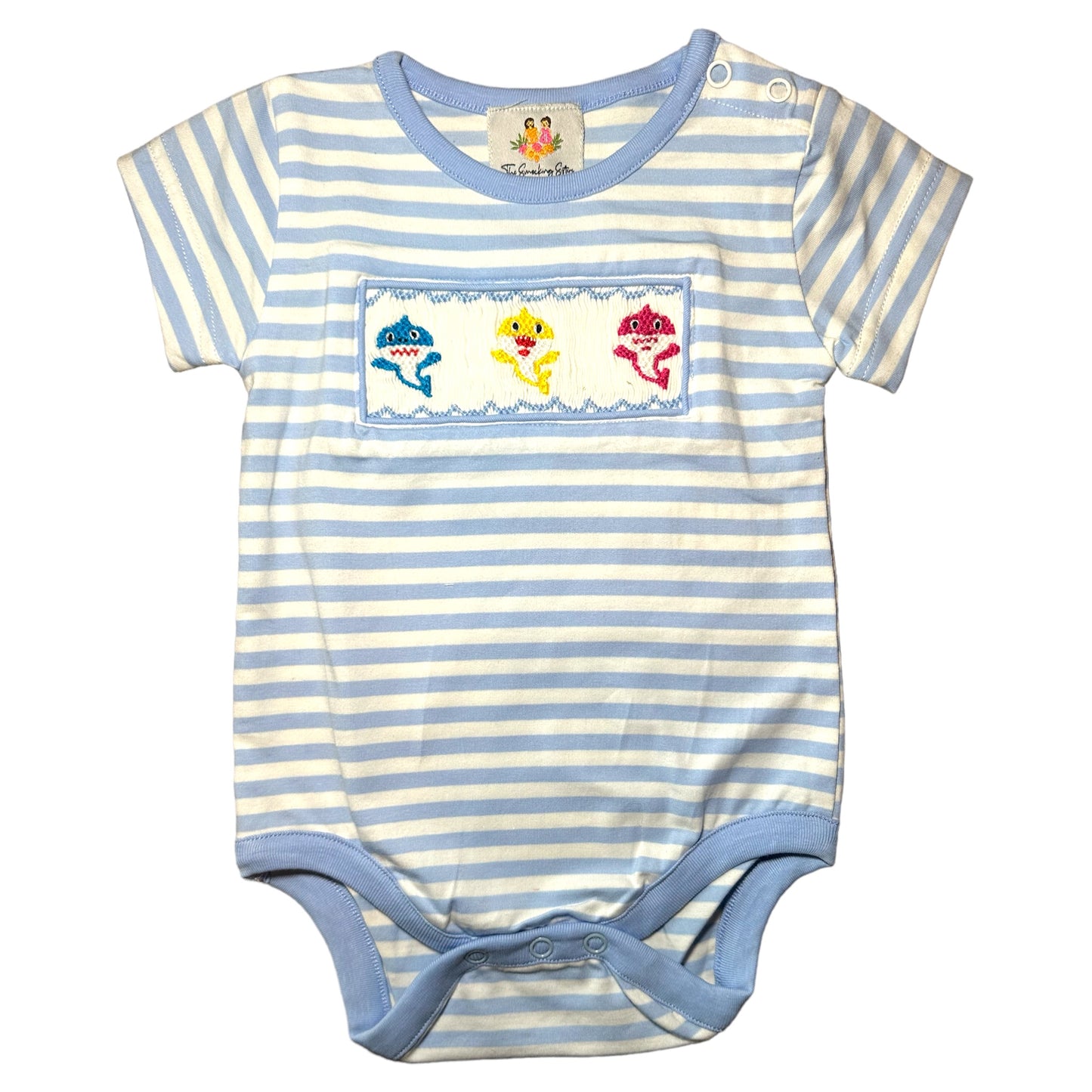 Baby Shark Smocked Bubble
