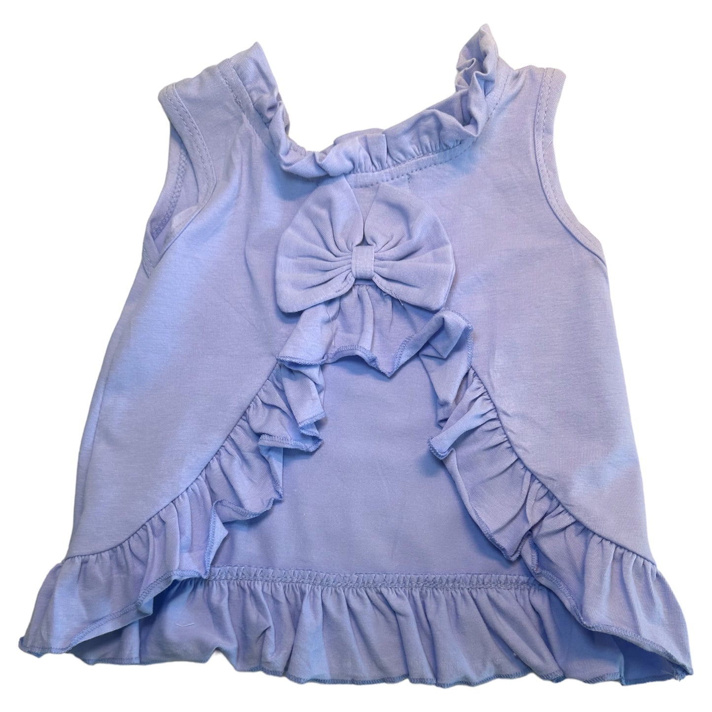 Purple Bow Short Set