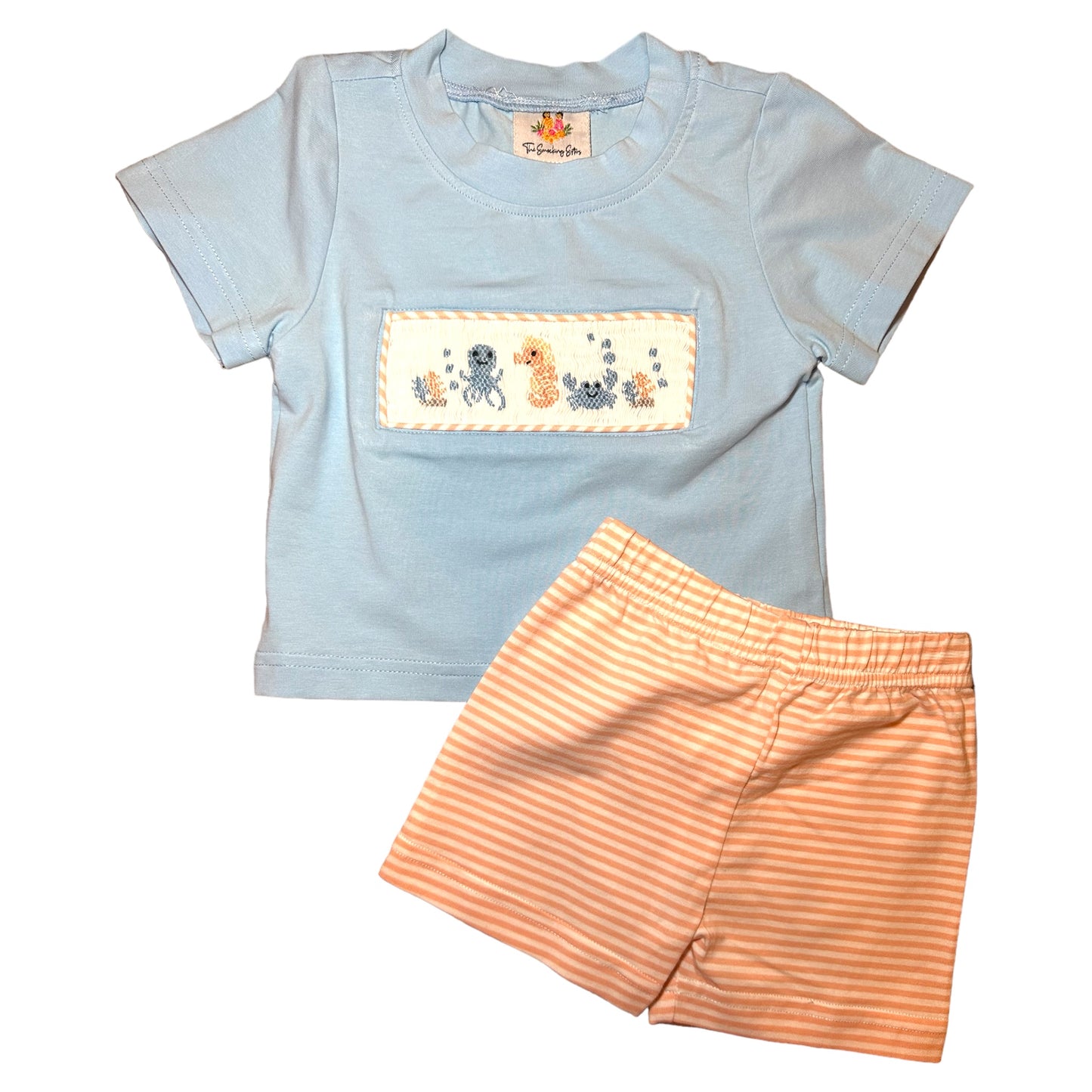 Under the Sea Smocked Set