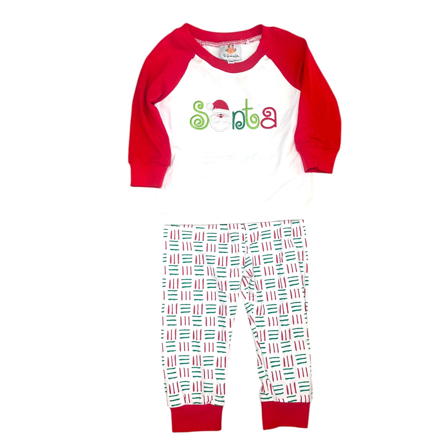 Santa Applique Boy Set