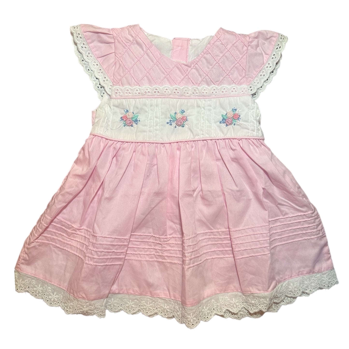 Embroidered Flower Dress