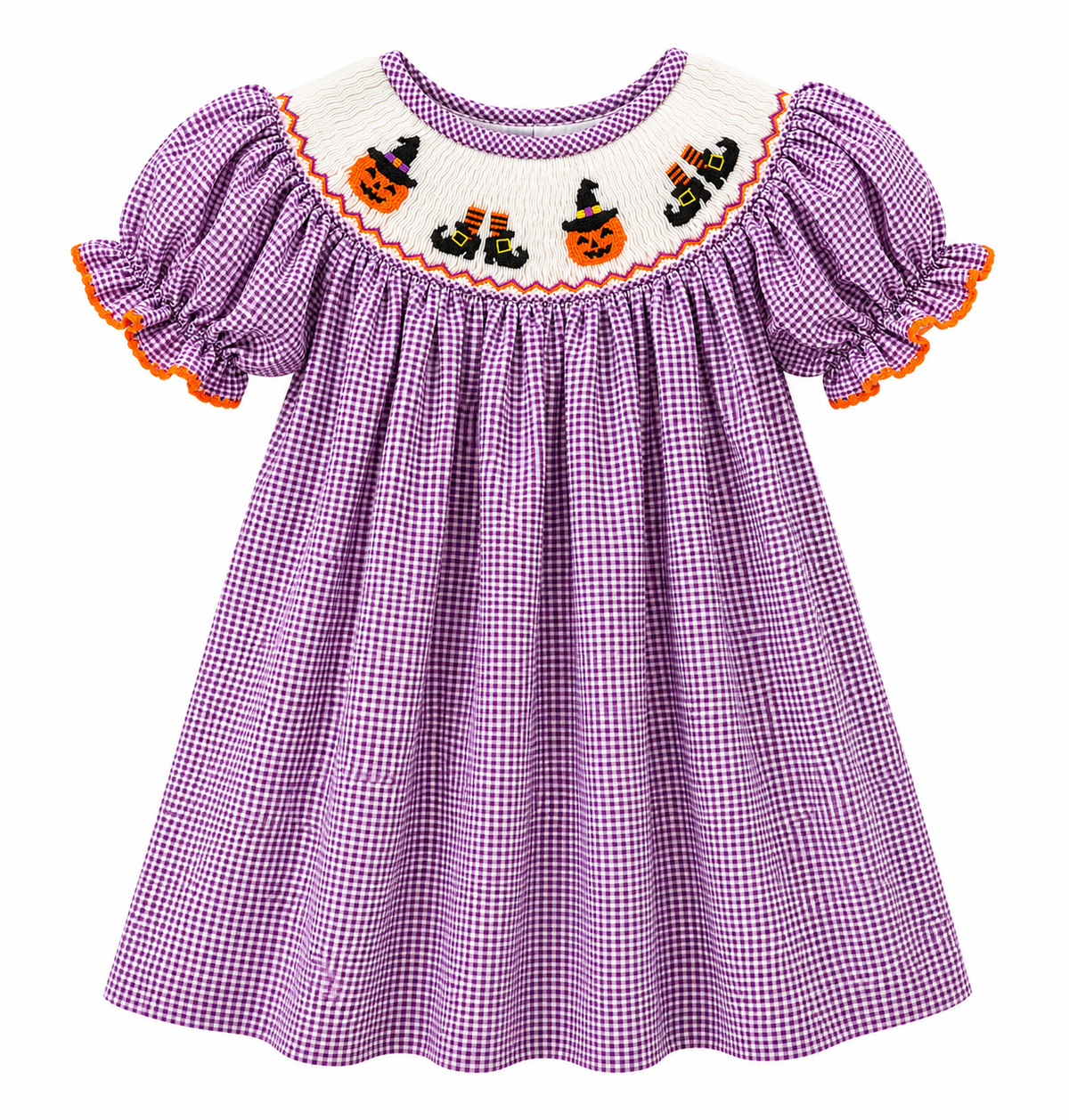 Halloween Smocked Dress