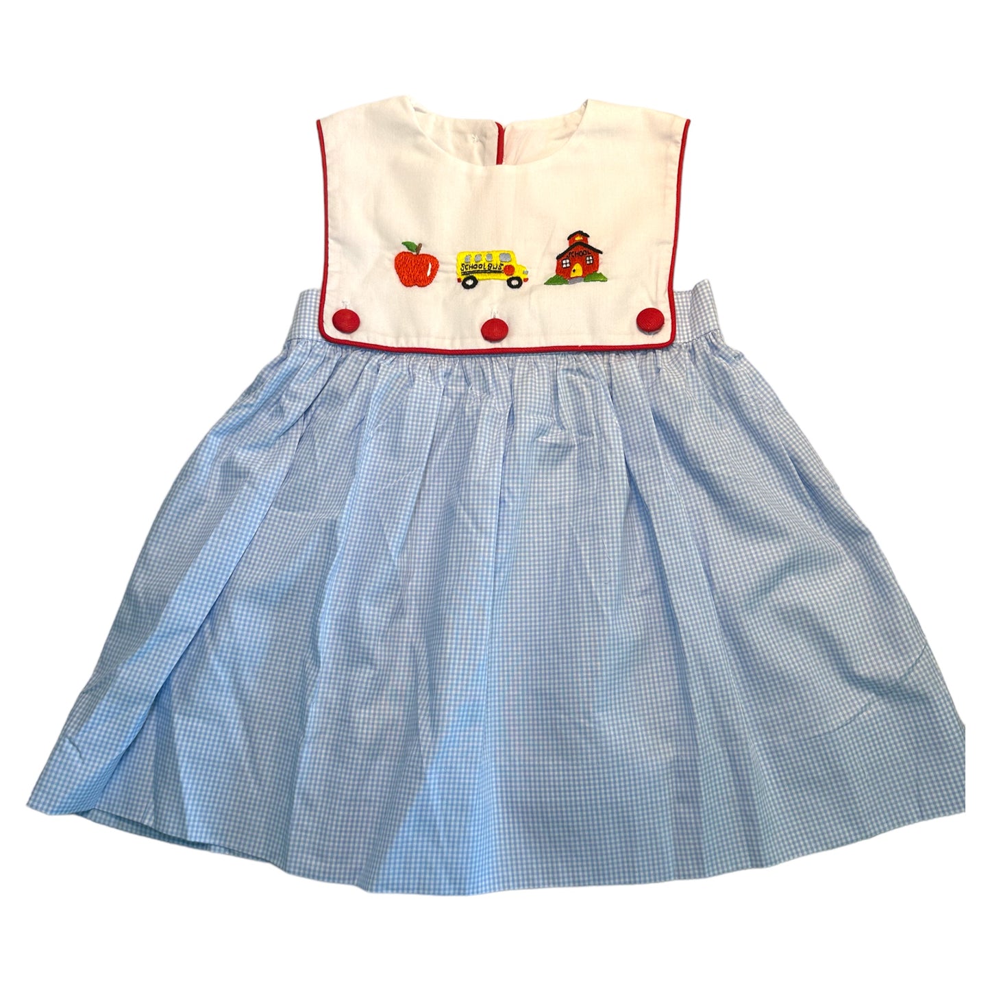 Back to School Gingham Dress