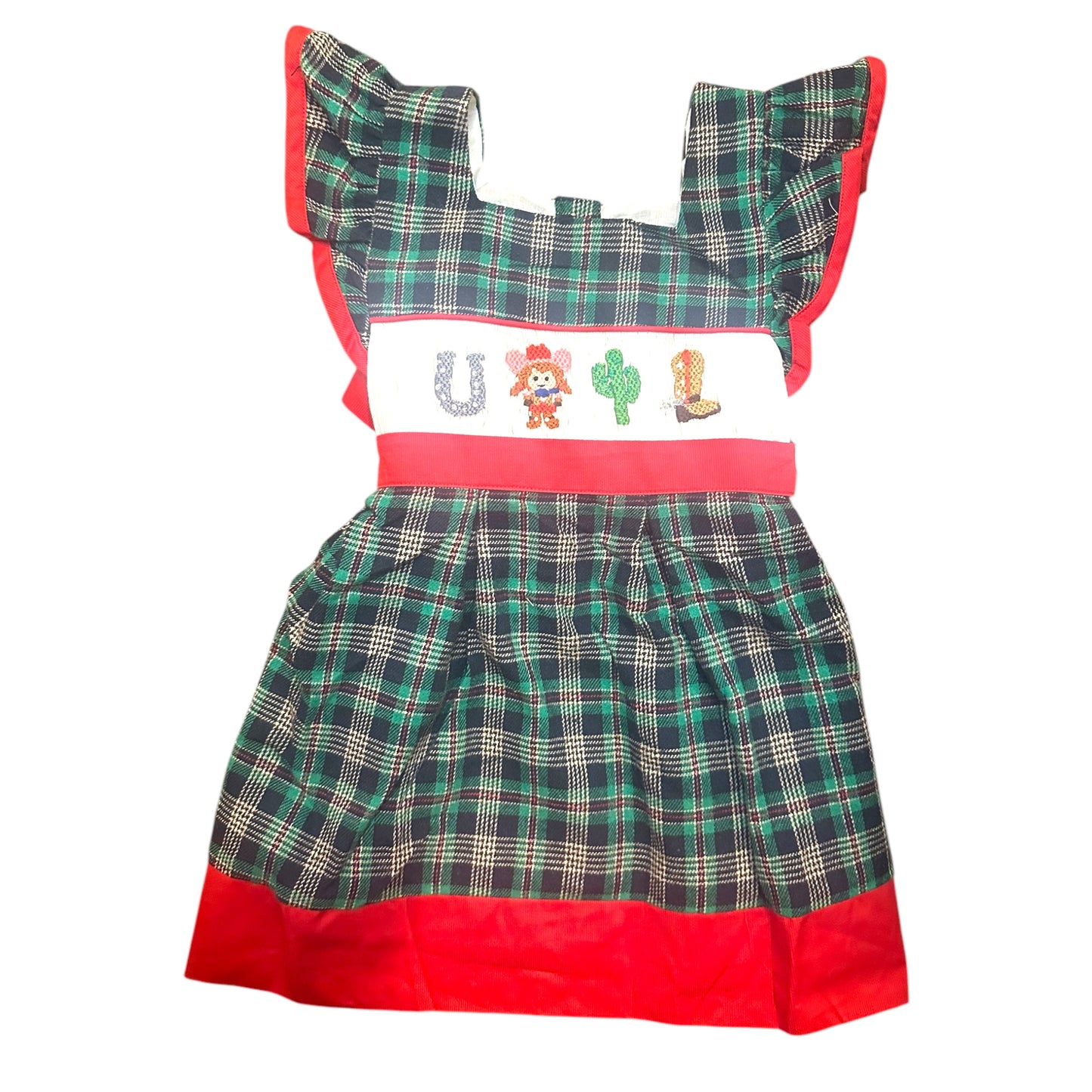 Cowboy Smocked Dress