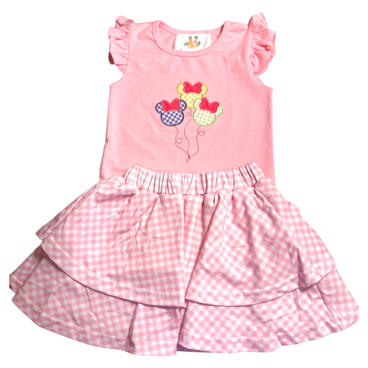 Mouse House Skort Set