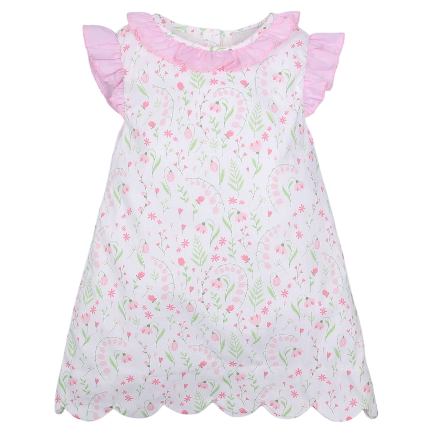 Preppy Floral Dress