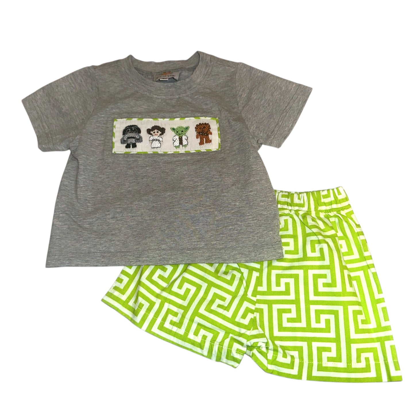 May the Force Be With You Smocked Set
