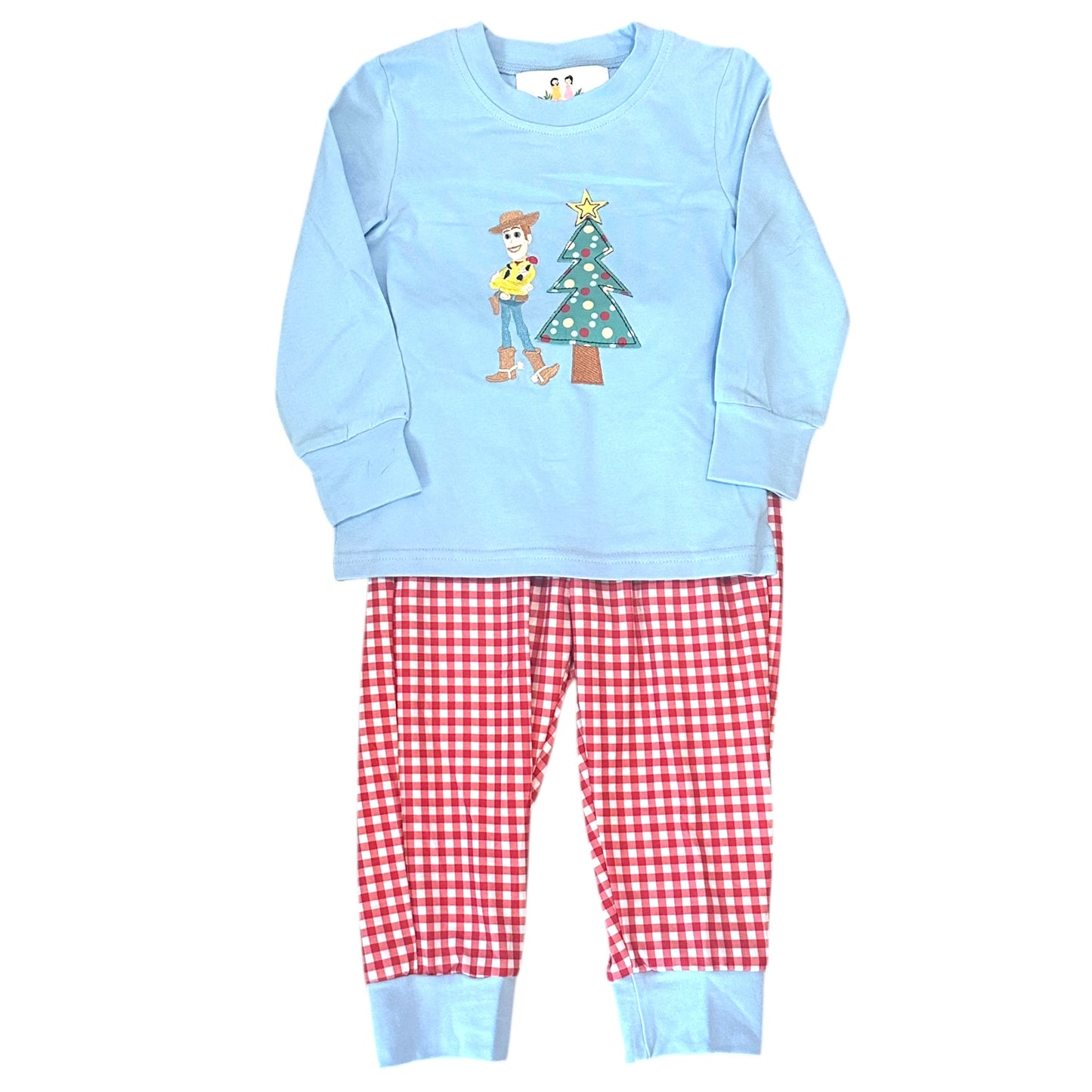 Woody Christmas Boy Pant Set