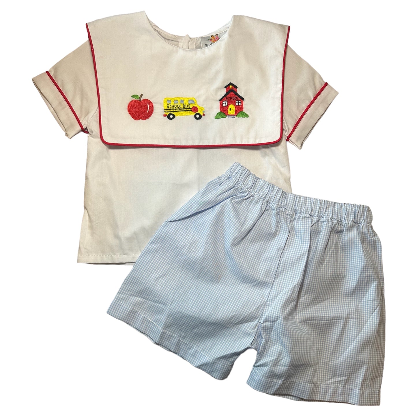 Back to School Boy Short Set