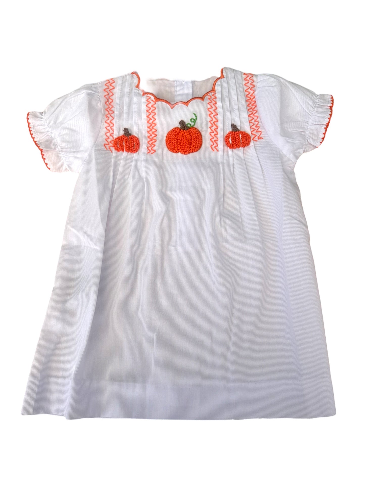 French Knot Pumpkin Dress