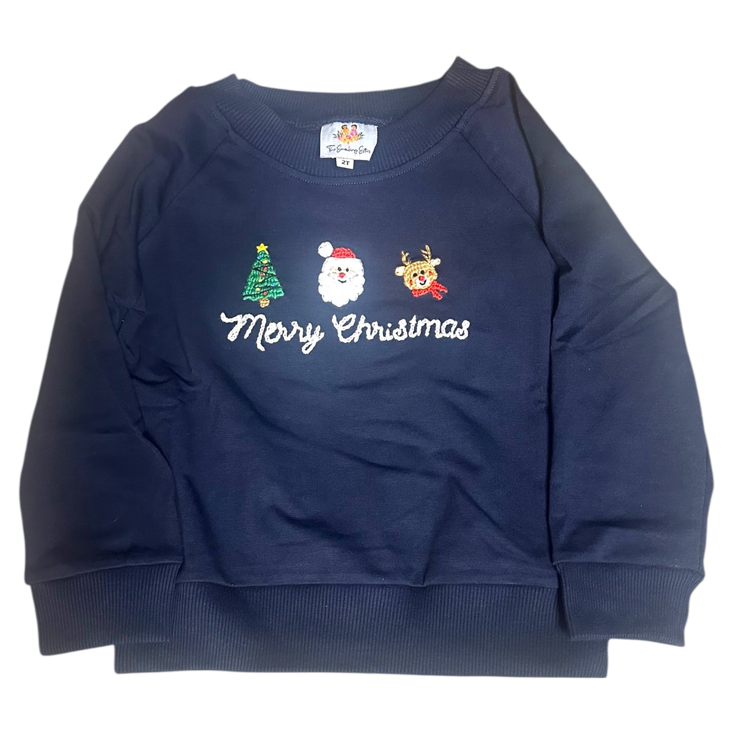 Mery Little Christmas French Knot Sweater