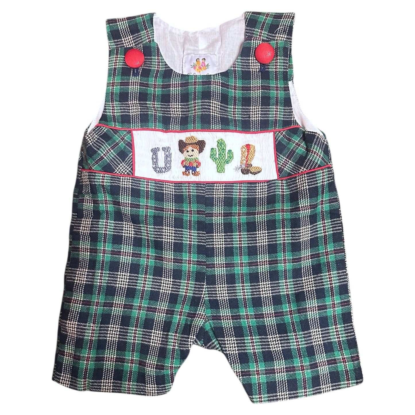 Cowboy Smocked Jon Jon