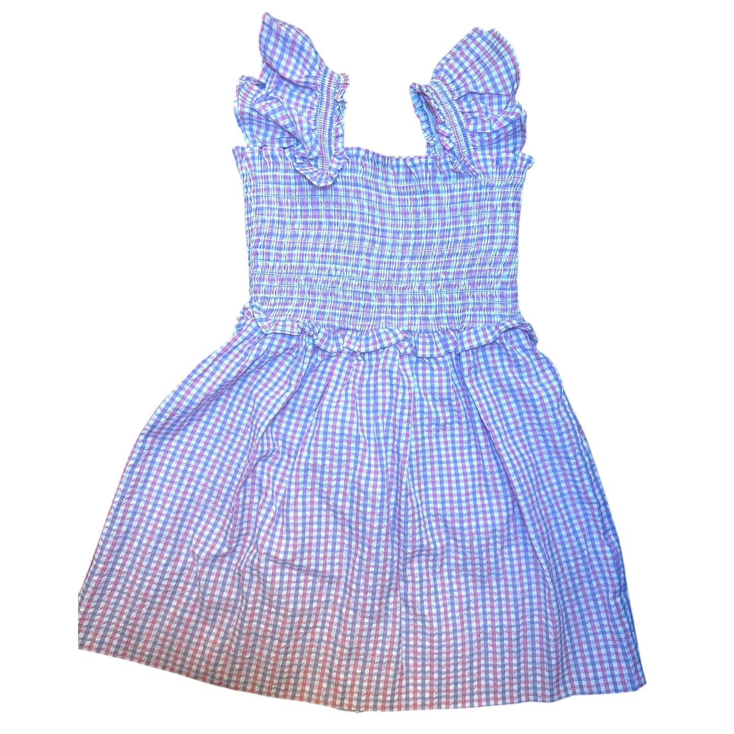 Smocked Purple Dress