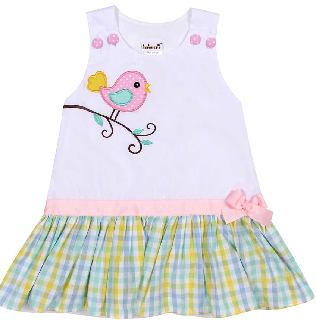 Bird Applique Dress