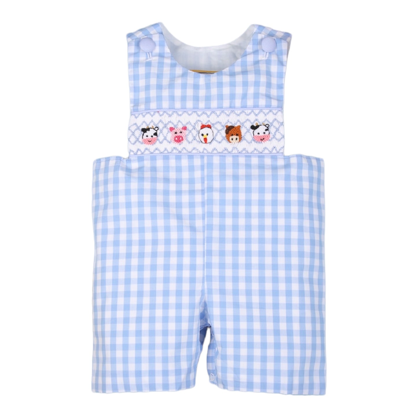 Smocked Farm Friends Jon Jon