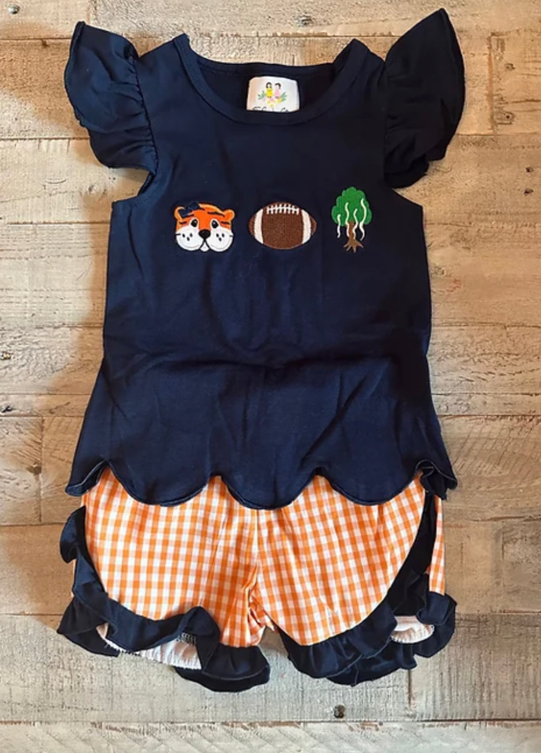 Auburn Girl Short Set