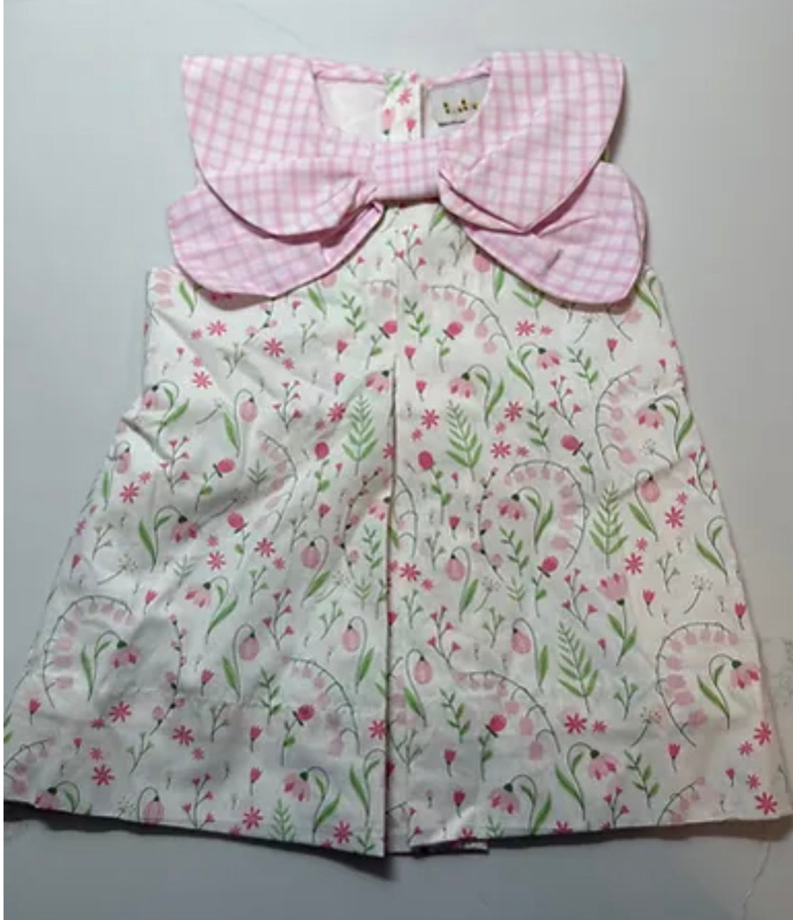 Bow Floral Dress