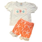 Coral Smocked Starfish Set