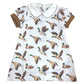 Printed Mallard Dress