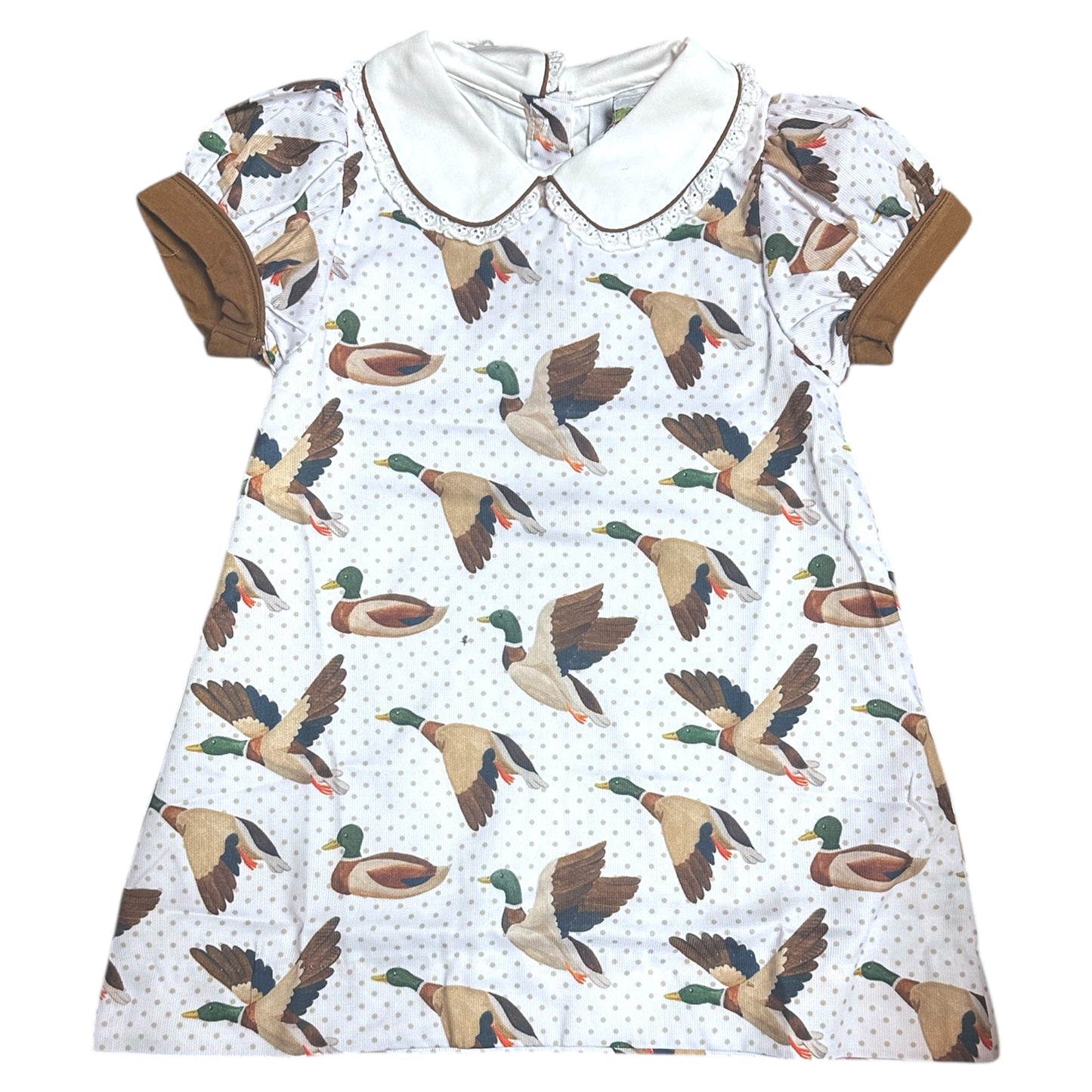 Printed Mallard Dress