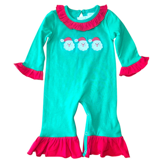 Santa’s Coming Girl Romper