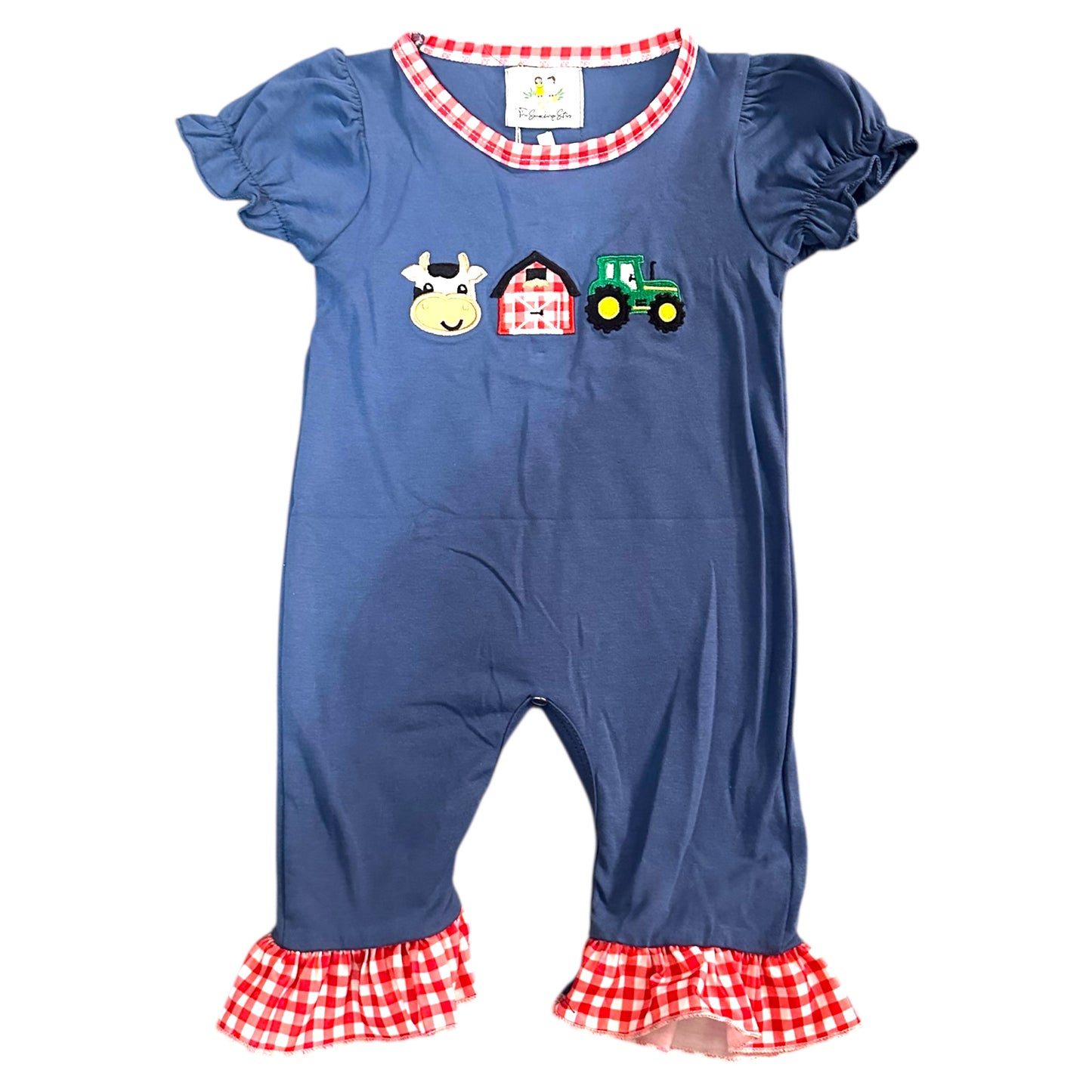 Farm Friends Girl Romper