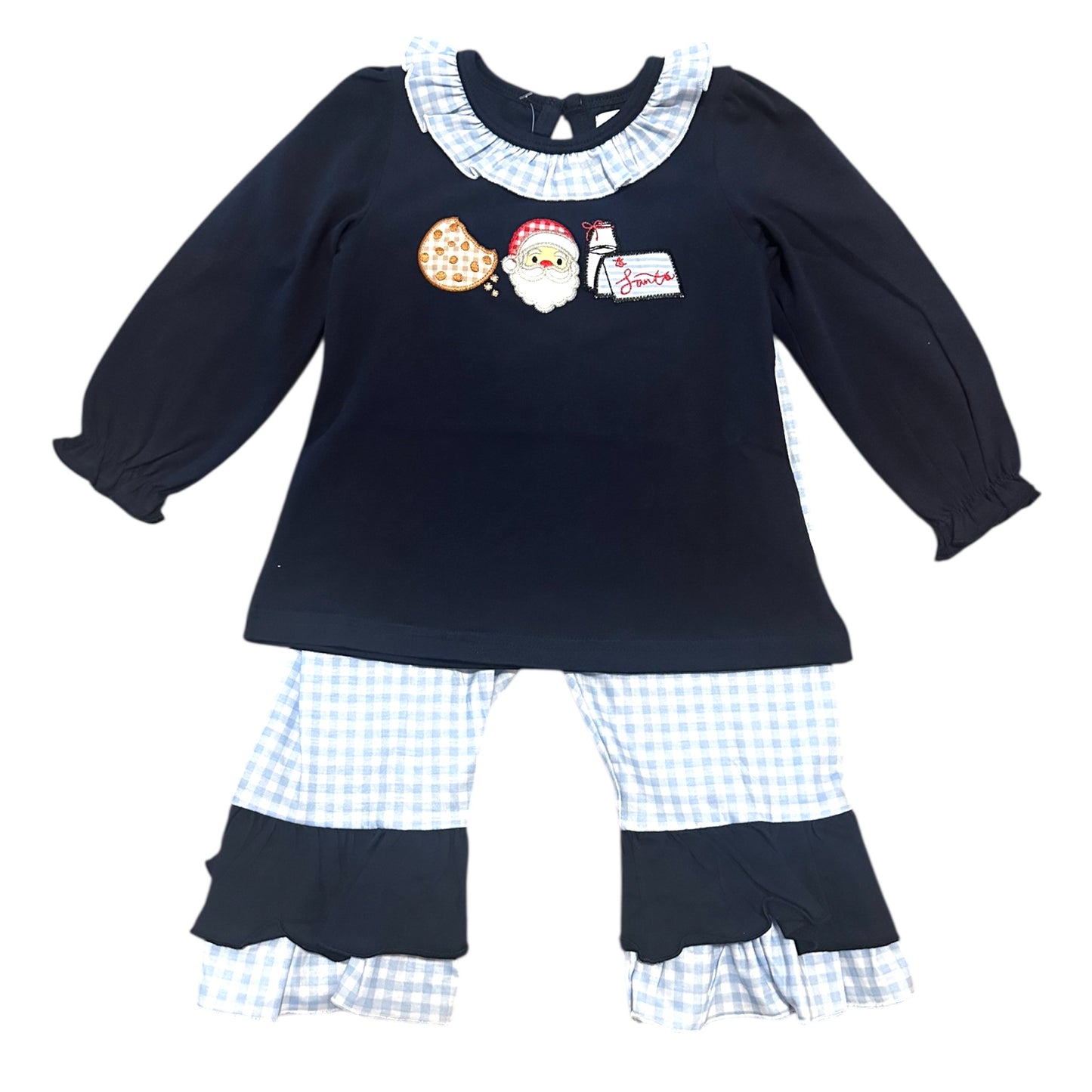 Cookies with Santa Girl Pant Set