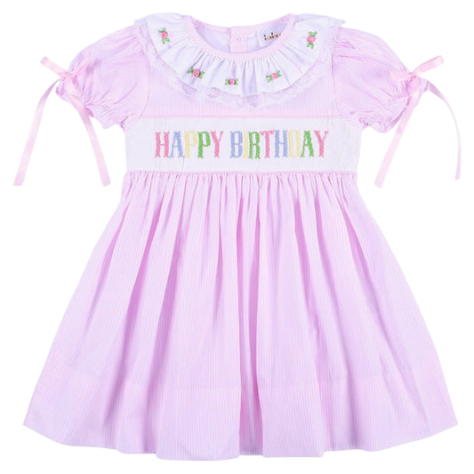 Smocked Birthday Dress