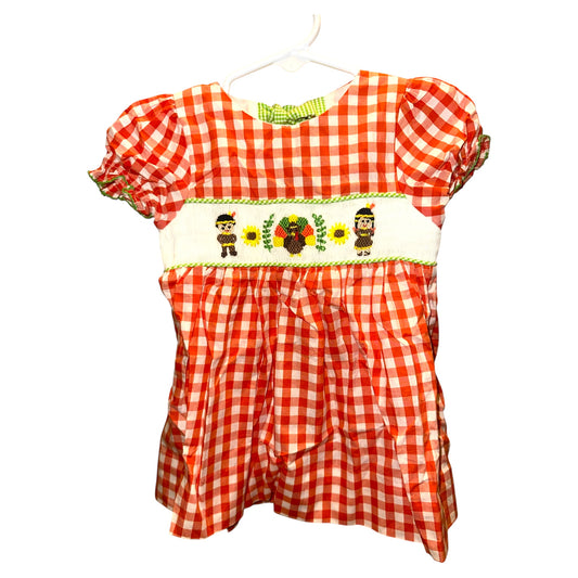 Smocked Thanksgiving Dress