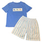 Boy Whale Short Set