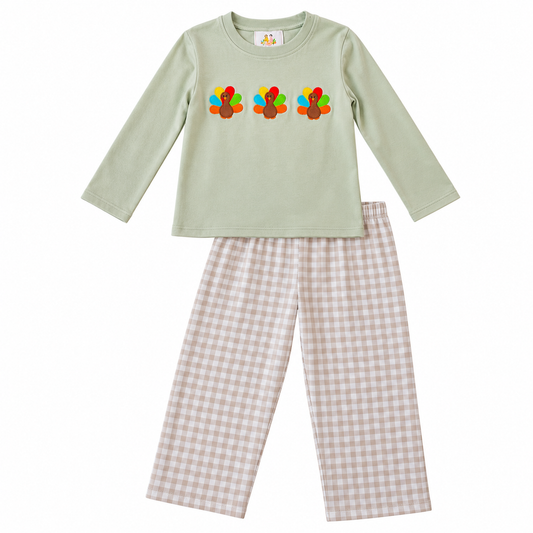 Turkey Boy Pant Set