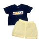 Smocked Lion & Friends Short Set