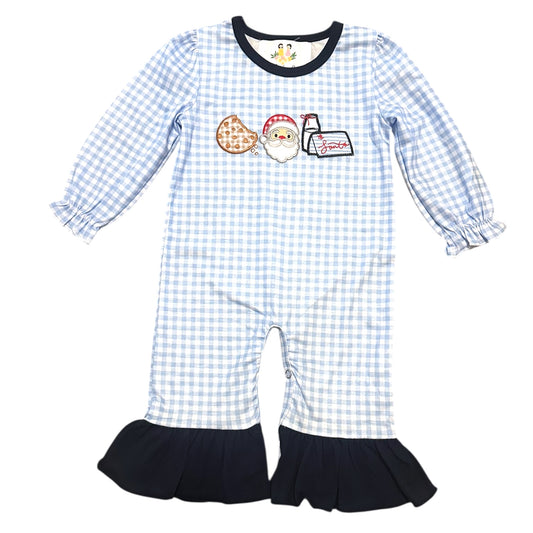 Cookies with Santa Girl Romper