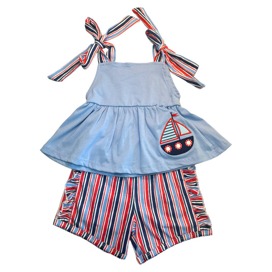 Sailboat Short Set