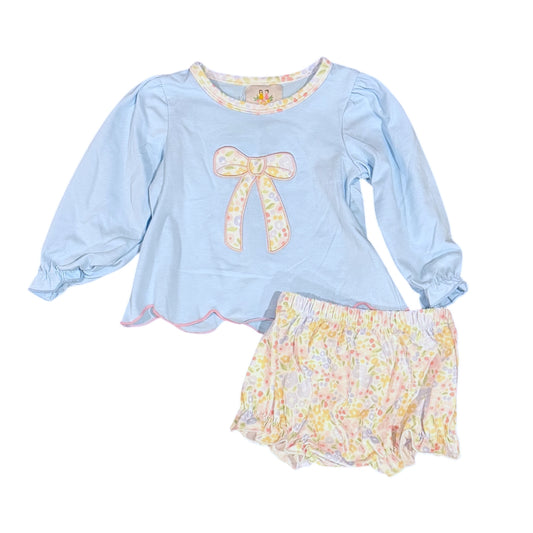 Bow Diaper Set