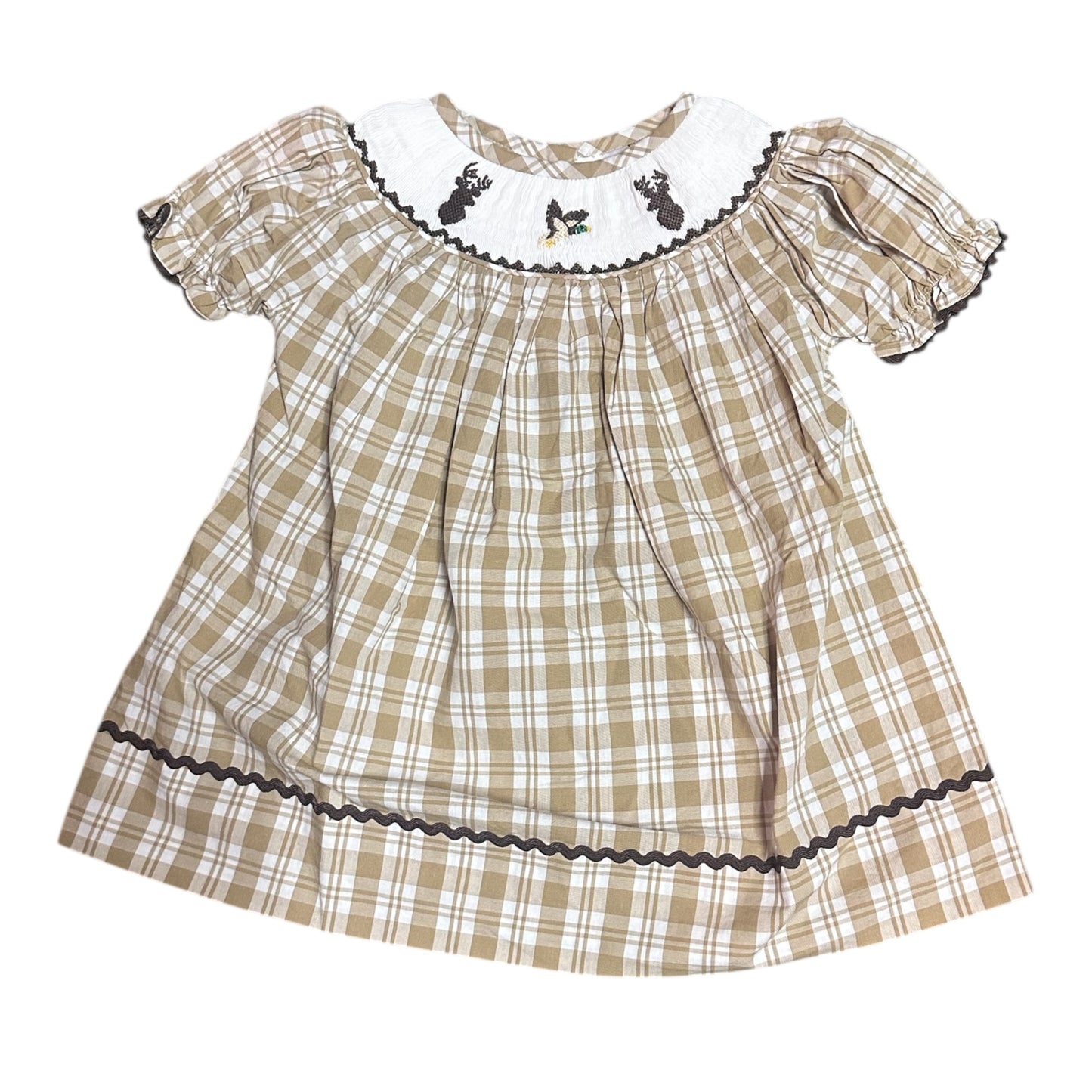 Deer & Duck Smocked Dress