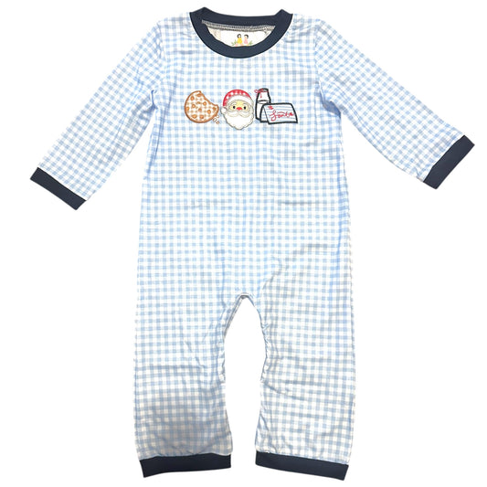 Cookies with Santa Boy Romper