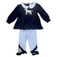 Dog Gone Cute Girl Pant Set