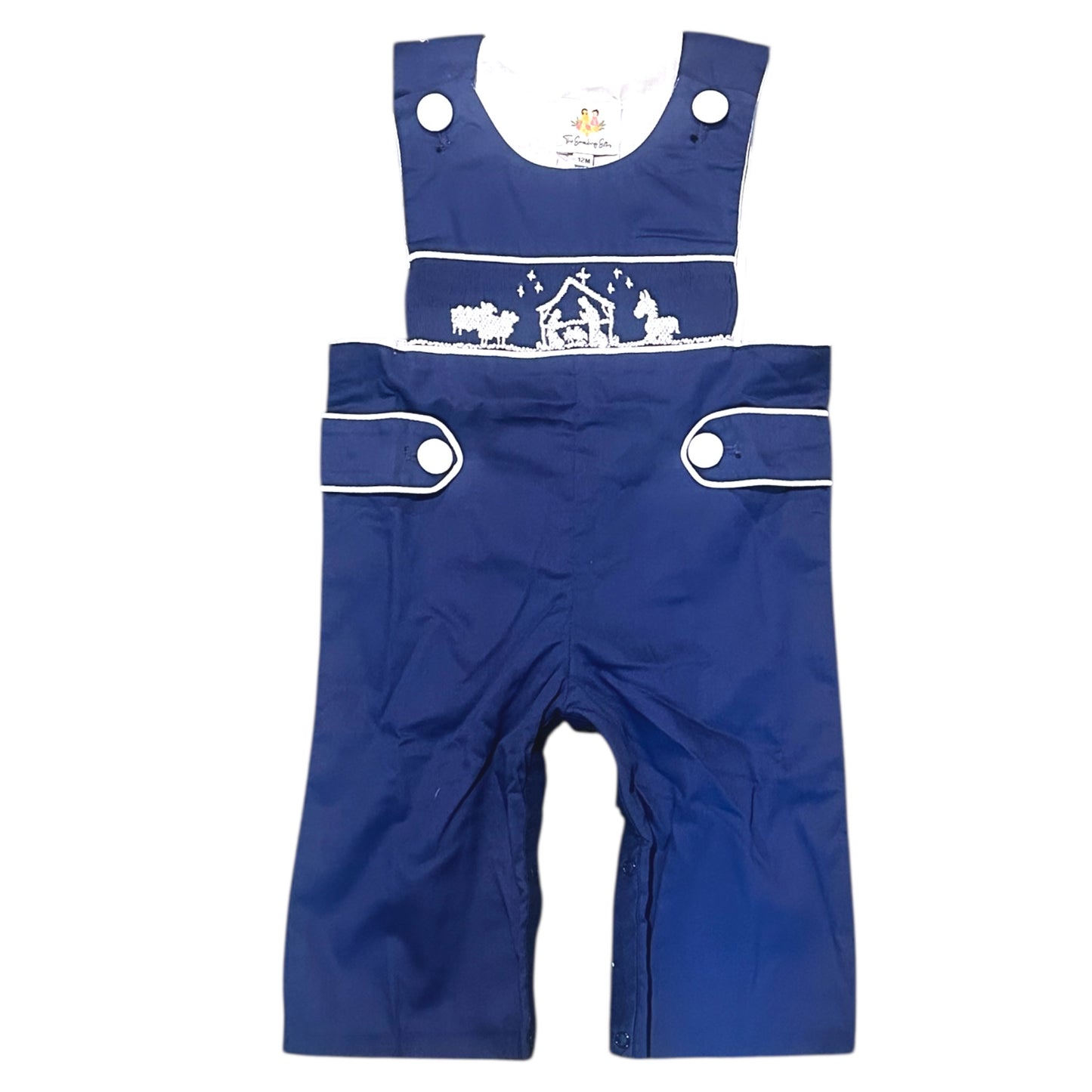 Smocked Nativity Longtall