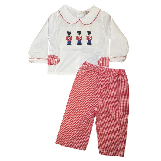 French Knot Nutcracker Boy Set