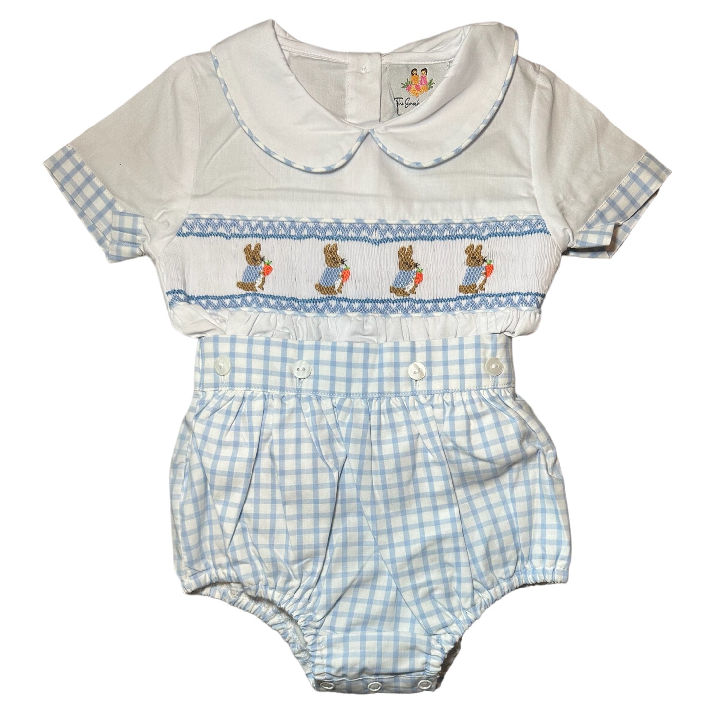 Boy Peter Rabbit Smocked Set