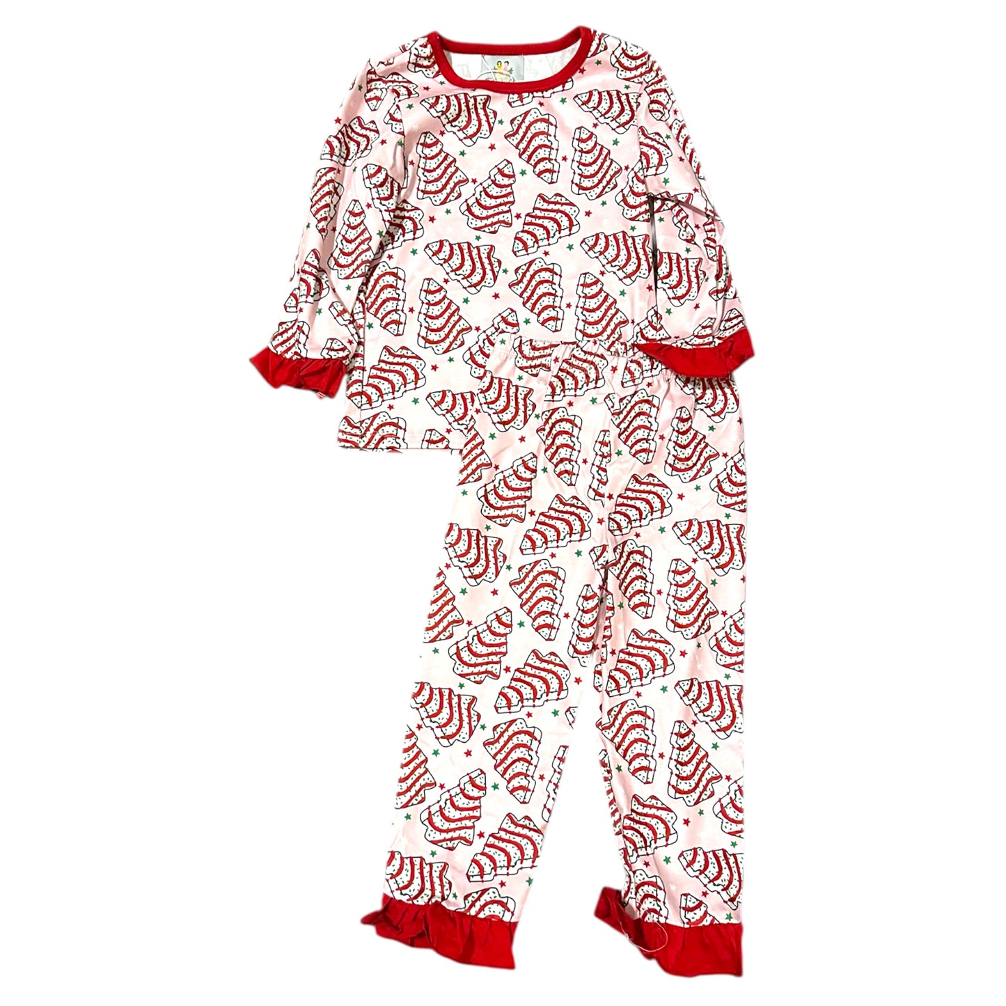 Christmas Cake Girl PJS