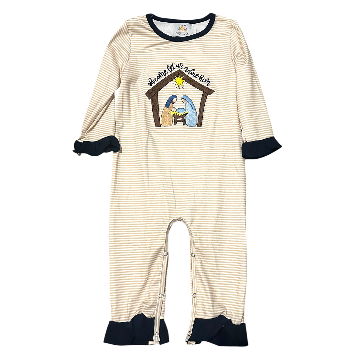 Nativity Girl Romper