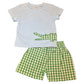 Alligator Applique Short Set