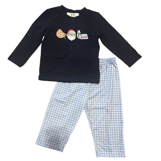 Cookies with Santa Boy Pant Set