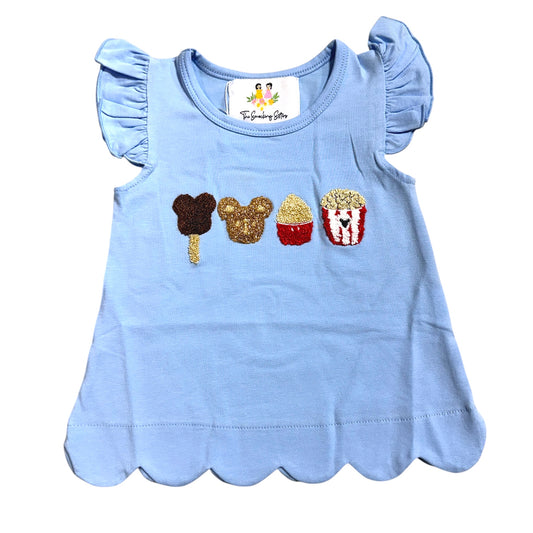 Here for the Snacks Girl Shirt