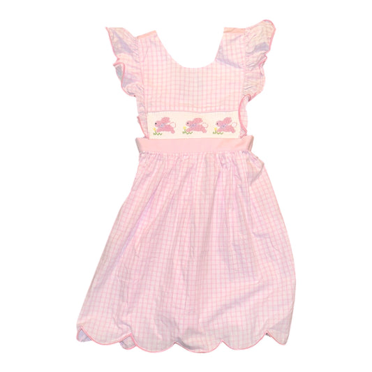 Smoked Easter Bunny Pink Dress